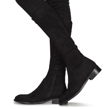 JB Martin AMOUR Toile / Suede / Stretch / Black