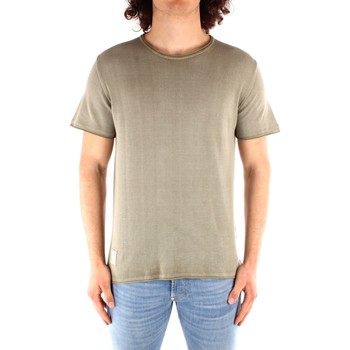 Υφασμάτινα Άνδρας T-shirt με κοντά μανίκια Blauer 21SBLUM01319 Green