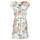 Υφασμάτινα Γυναίκα Κοντά Φορέματα Betty London OWAKA Άσπρο / Multicolour
