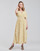 Υφασμάτινα Γυναίκα Μακριά Φορέματα Betty London ONINA Yellow / Άσπρο