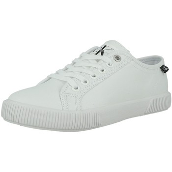 Παπούτσια Γυναίκα Sneakers Calvin Klein Jeans SNEAKER LACEUP Άσπρο