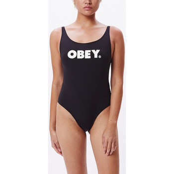 Υφασμάτινα Γυναίκα Μαγιώ / shorts για την παραλία Obey bold 3 Black