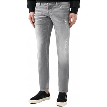 Υφασμάτινα Άνδρας Skinny jeans Dsquared S74LB0476 Grey