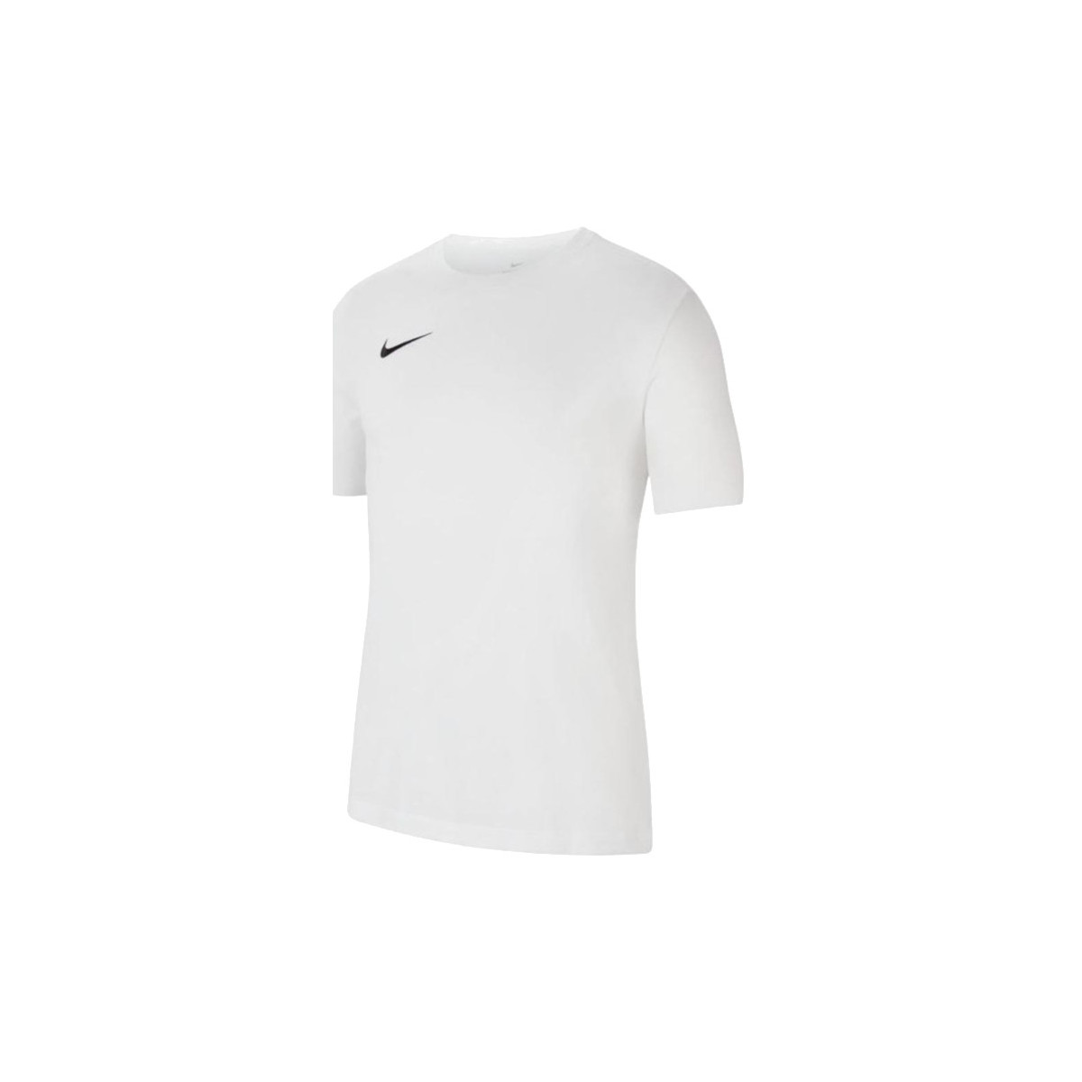 Υφασμάτινα Άνδρας T-shirt με κοντά μανίκια Nike Dri-Fit Park 20 Tee Άσπρο