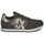 Παπούτσια Γυναίκα Χαμηλά Sneakers Armani Exchange HALOISE Black / Gold