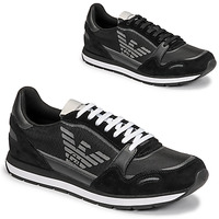 Παπούτσια Άνδρας Χαμηλά Sneakers Emporio Armani ANIMA Black