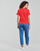 Υφασμάτινα Γυναίκα T-shirt με κοντά μανίκια Champion CREWNECK T SHIRT Red