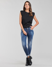 Υφασμάτινα Γυναίκα Skinny jeans Replay LUZIEN Μπλέ / Fonce