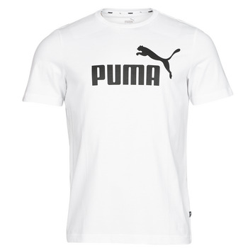 Υφασμάτινα Άνδρας T-shirt με κοντά μανίκια Puma ESS LOGO TEE Άσπρο