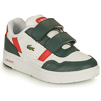 Παπούτσια Παιδί Χαμηλά Sneakers Lacoste T-CLIP 0121 2 SUI Άσπρο / Green / Red