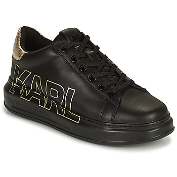 Παπούτσια Γυναίκα Χαμηλά Sneakers Karl Lagerfeld KAPRI KARL OUTLINE LOGO Black / Gold