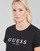 Υφασμάτινα Γυναίκα T-shirt με κοντά μανίκια Guess ES SS GUESS 1981 ROLL CUFF TEE Black