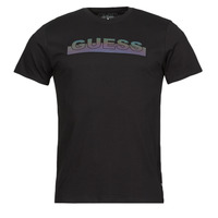 Υφασμάτινα Άνδρας T-shirt με κοντά μανίκια Guess SS BSC APEX TEE Black