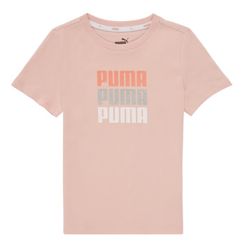 Υφασμάτινα Κορίτσι T-shirt με κοντά μανίκια Puma ALPHA TEE Ροζ