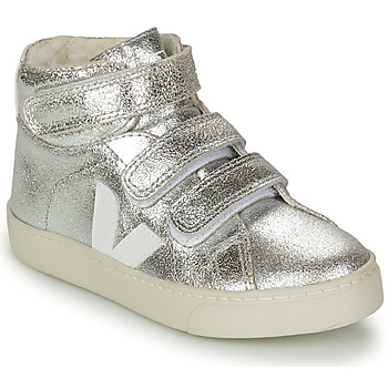 Παπούτσια Κορίτσι Ψηλά Sneakers Veja SMALL ESPLAR MID FUR Silver / Άσπρο