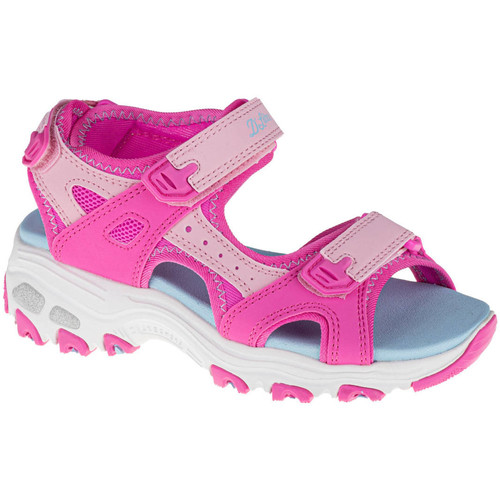 Παπούτσια Κορίτσι Σπορ σανδάλια Skechers D'Lites Ροζ