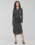 Υφασμάτινα Γυναίκα Μακριά Φορέματα Lauren Ralph Lauren RYNETTA-LONG SLEEVE-CASUAL DRESS Black