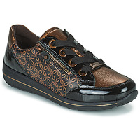Παπούτσια Γυναίκα Χαμηλά Sneakers Ara OSAKA Black / Brown