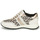 Παπούτσια Γυναίκα Χαμηλά Sneakers Geox TABELYA Άσπρο / Black / Silver
