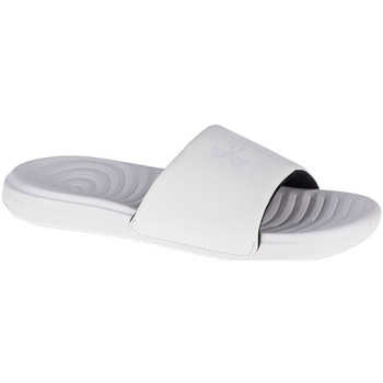 Παπούτσια Γυναίκα Παντόφλες Under Armour Ansa Fixed Slides Άσπρο