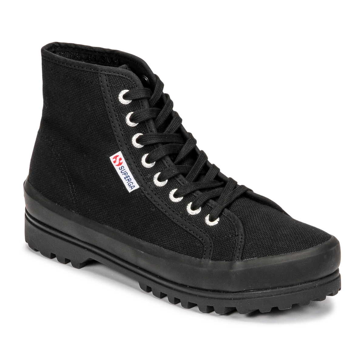 Παπούτσια Γυναίκα Ψηλά Sneakers Superga 2341 ALPINA COTU Black