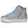 Παπούτσια Κορίτσι Ψηλά Sneakers Geox KALISPERA Silver / Μπλέ