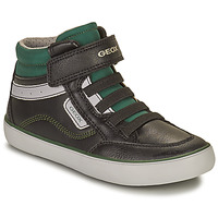 Παπούτσια Αγόρι Ψηλά Sneakers Geox GISL Black / Green