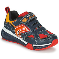 Παπούτσια Αγόρι Χαμηλά Sneakers Geox BAYONYC Marine / Orange