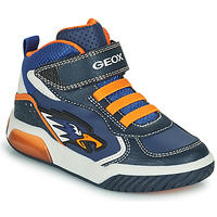 Παπούτσια Αγόρι Ψηλά Sneakers Geox INEK Marine / Orange
