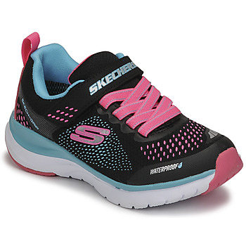 Παπούτσια Κορίτσι Χαμηλά Sneakers Skechers ULTRA GROOVE Black / Ροζ / Μπλέ