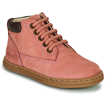 Παπούτσια Κορίτσι Μπότες Kickers TACKLAND Ροζ