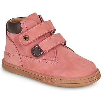 Παπούτσια Κορίτσι Μπότες Kickers TACKEASY Ροζ