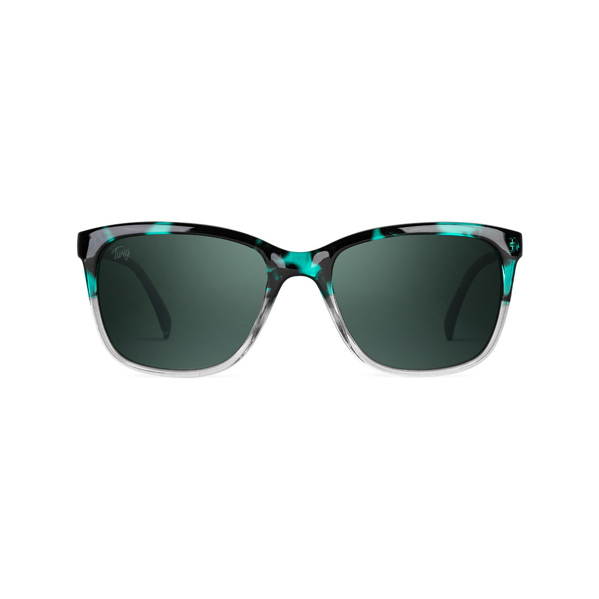 Ρολόγια & Kοσμήματα óculos de sol Twig KELLER Green