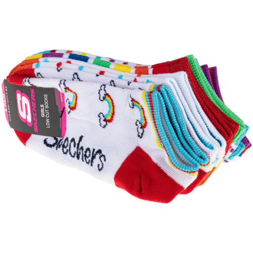 Εσώρουχα Κορίτσι Αθλητικές κάλτσες  Skechers 6pk Girls No Terry Multicolour