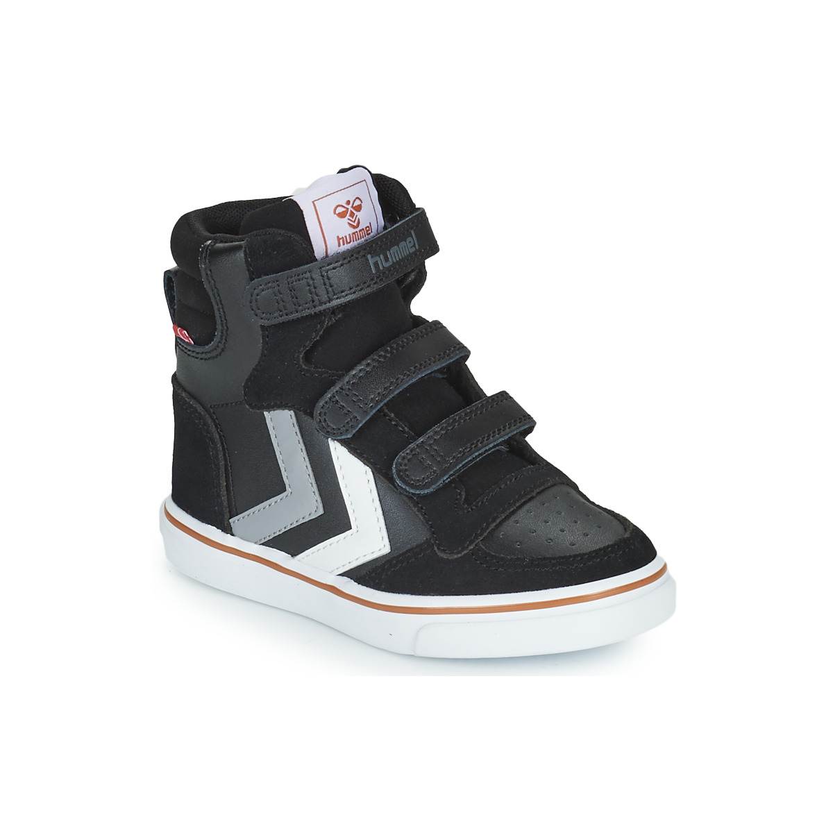 Παπούτσια Παιδί Ψηλά Sneakers hummel STADIL PRO JR Black / Grey