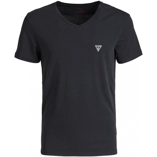 Υφασμάτινα Άνδρας T-shirt με κοντά μανίκια Guess U97M01 JR003 Black