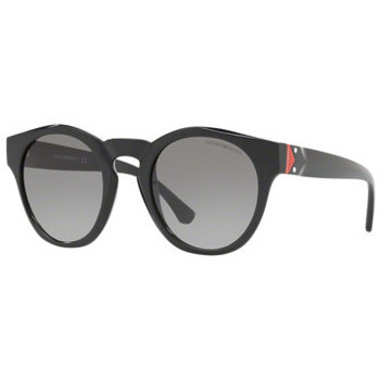 Ρολόγια & Kοσμήματα Γυναίκα óculos de sol Emporio Armani EA4113F 501711 Black