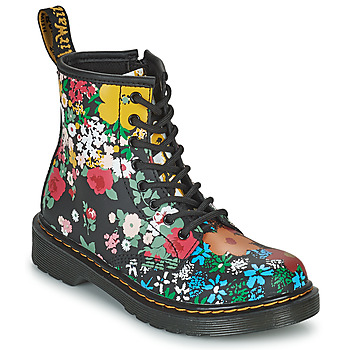 Παπούτσια Κορίτσι Μπότες Dr Martens 1460 J Black / Multicolour