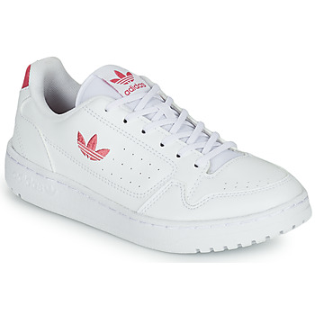 Παπούτσια Κορίτσι Χαμηλά Sneakers adidas Originals NY 90 J Άσπρο / Ροζ