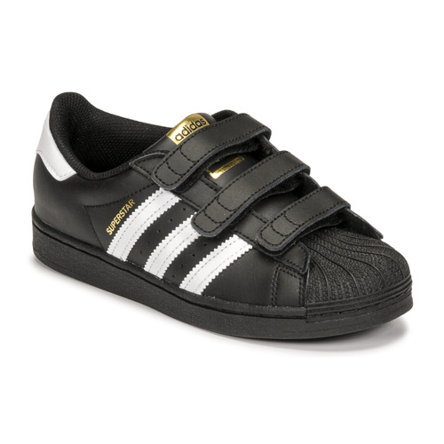 Παπούτσια Παιδί Χαμηλά Sneakers adidas Originals SUPERSTAR CF C Black / Άσπρο