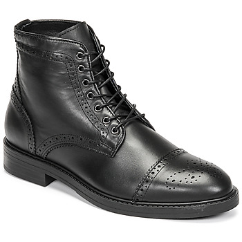 Παπούτσια Άνδρας Μπότες Selected BROGUE Black