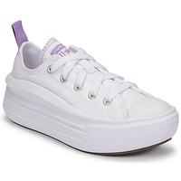 Παπούτσια Κορίτσι Χαμηλά Sneakers Converse CHUCK TAYLOR ALL STAR MOVE CANVAS OX Άσπρο / Ροζ