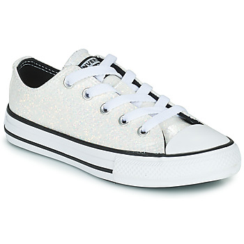 Παπούτσια Κορίτσι Χαμηλά Sneakers Converse CHUCK TAYLOR ALL STAR WINTER GLITTER OX Άσπρο / Silver