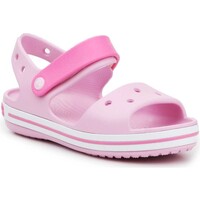 Παπούτσια Κορίτσι Σανδάλια / Πέδιλα Crocs Crocband Sandal Kids12856-6GD Ροζ