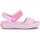 Παπούτσια Κορίτσι Σανδάλια / Πέδιλα Crocs Crocband Sandal Kids12856-6GD Ροζ
