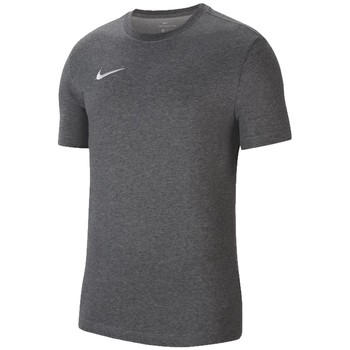 Υφασμάτινα Άνδρας T-shirt με κοντά μανίκια Nike Dri-Fit Park 20 Tee Grey