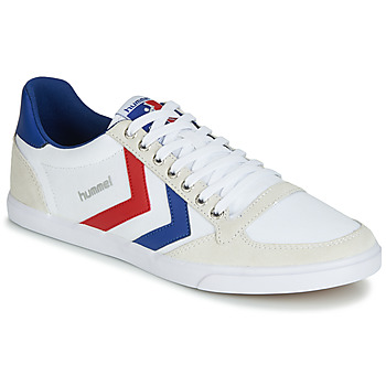 Παπούτσια Χαμηλά Sneakers Hummel TEN STAR LOW CANVAS Άσπρο / Red / Μπλέ