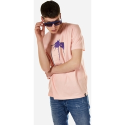 Υφασμάτινα Άνδρας T-shirts & Μπλούζες Brokers ΑΝΔΡΙΚΟ T-SHIRT Ροζ