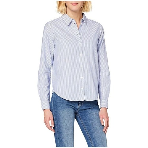 Υφασμάτινα Γυναίκα Μπλούζες Only Marcia Shirt - Blue Μπλέ