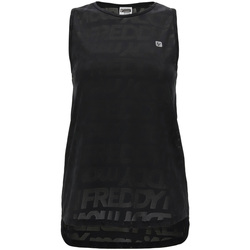 Υφασμάτινα Γυναίκα Αμάνικα / T-shirts χωρίς μανίκια Freddy S1WFTK3 Black
